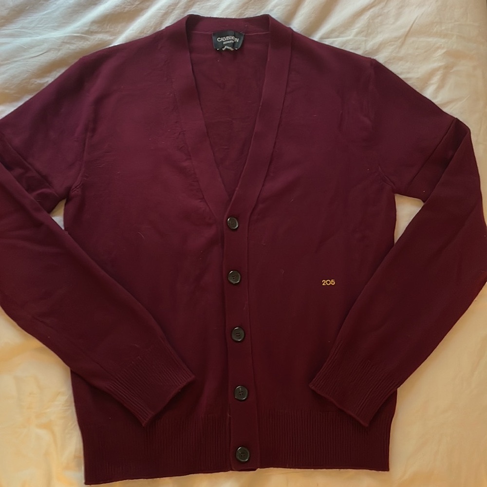 RAF Simmons 205 W39 NYC Calvin Klein Cashmere Cardigan
